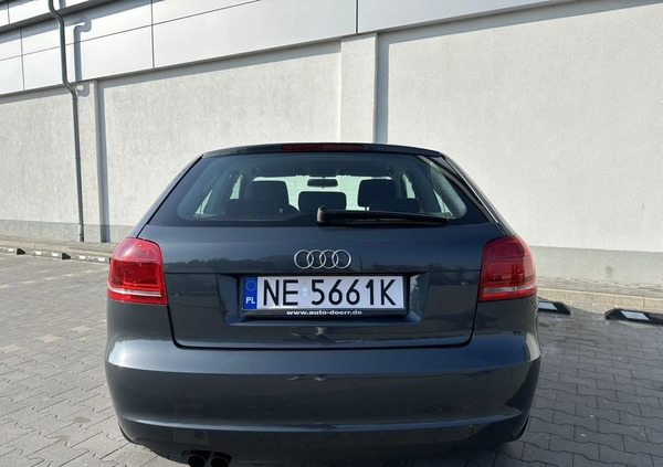 Audi A3 cena 18999 przebieg: 395000, rok produkcji 2009 z Gdańsk małe 232